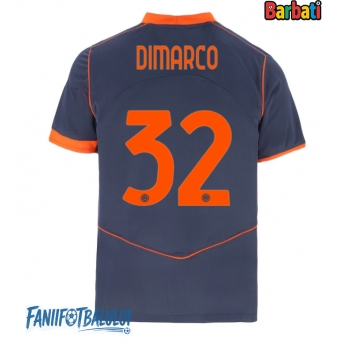 Inter Milan Federico Dimarco #32 Tricou Fotbal Replică 2025-26 Barbati Treilea